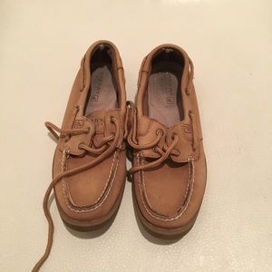 Leather Sperrys